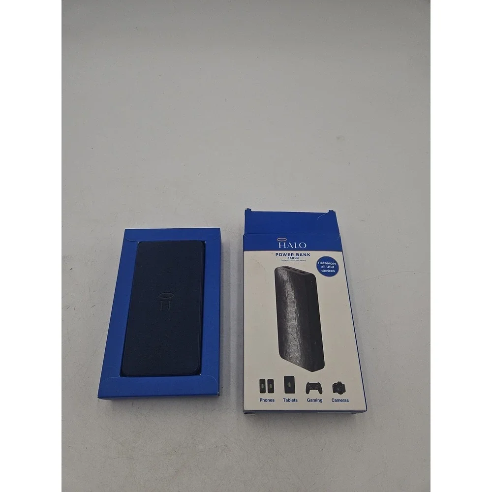 HALO Power Bank 15000 mAh Batterie ALL UBS Phones Gaming Cameras Devices